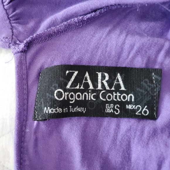 Zara Purple Cowl Neck Sundress - Picture 5 of 5